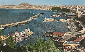 ORAN - PORT MUERTE CHEMIN DE LA ET LE PORT 